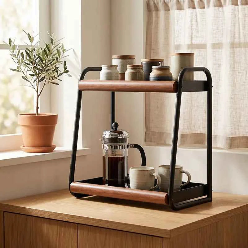 Mindful Prep Countertop Seasoning Shelf