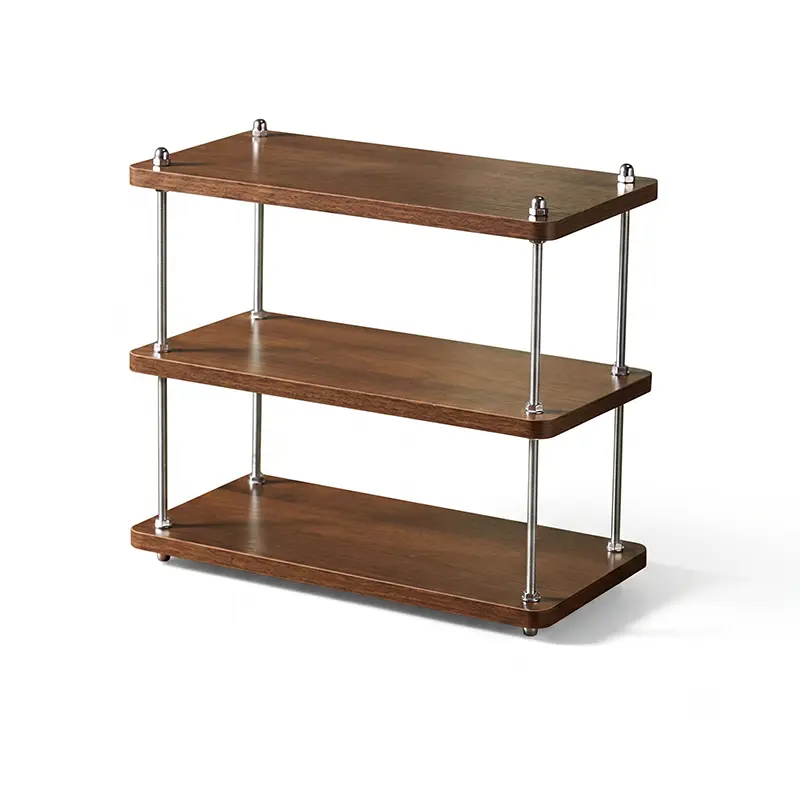 Cozy Corner Wood & Metal Countertop 3-Tier Cup Storage Rack