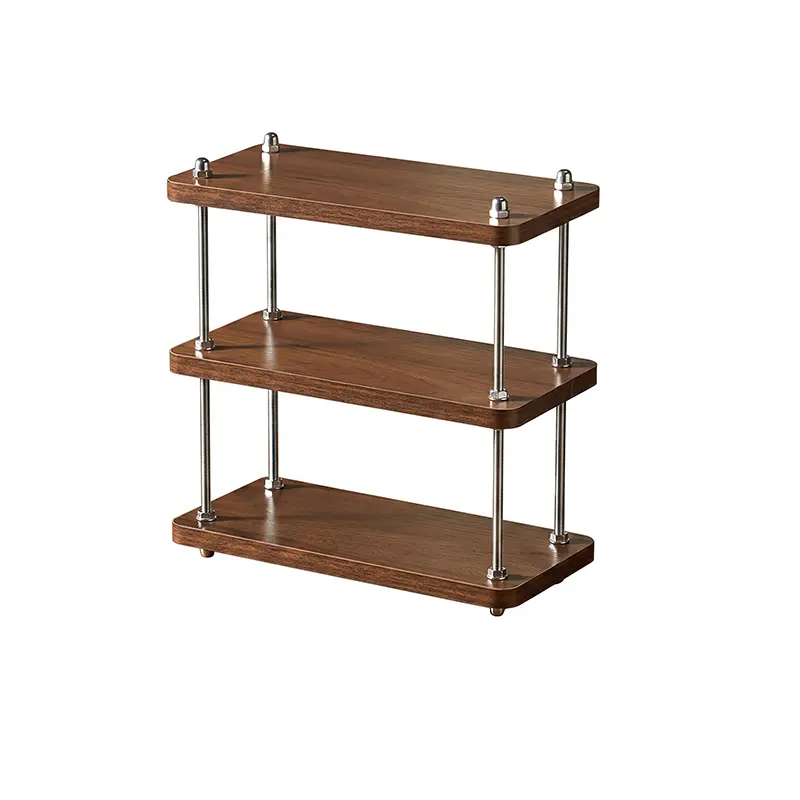 Cozy Corner Wood & Metal Countertop 3-Tier Cup Storage Rack