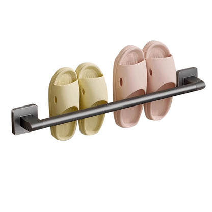 Leocean Home Bathroom Non-punching Storage Racks, Slipper Racks, Bathroom Home Goods Wall-mounted Drain Slipper Racks