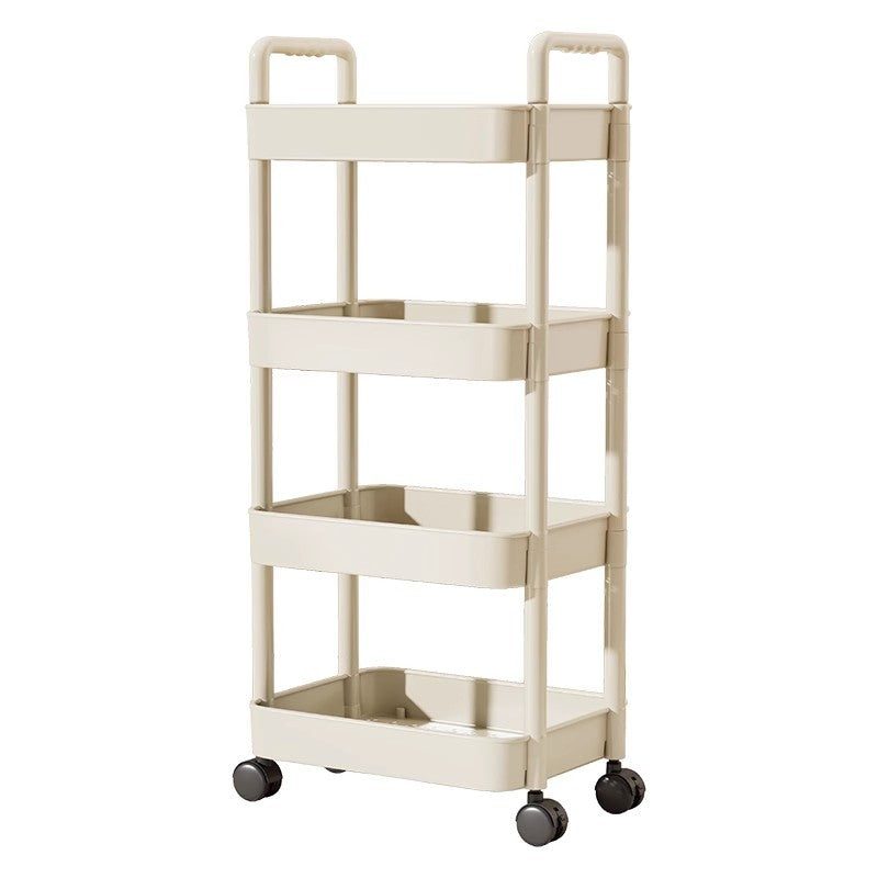 Leocean Home Multi-Tier Rolling Cart with Wheels and Handle