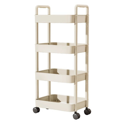 Leocean Home Multi-Tier Rolling Cart with Wheels and Handle