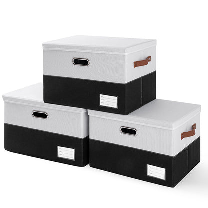 Leocean Home Cationic Clothing Storage Box, Bedroom Multi-Purpose Storage Box, Desktop Toy Storage Box Folding Box