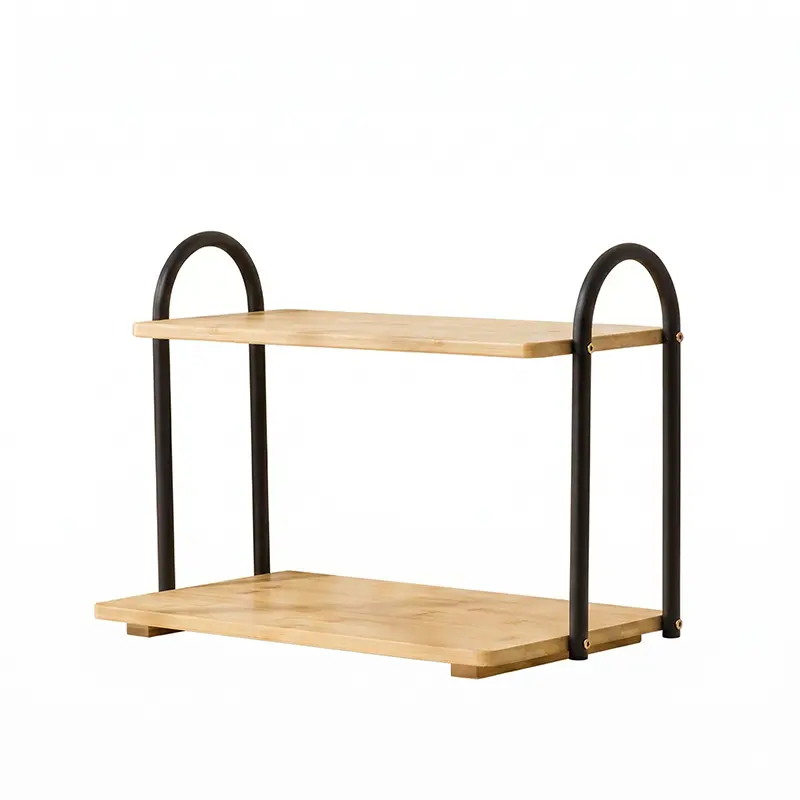 Focus Mid-Century 2-Tier Countertop Organizer Shelf