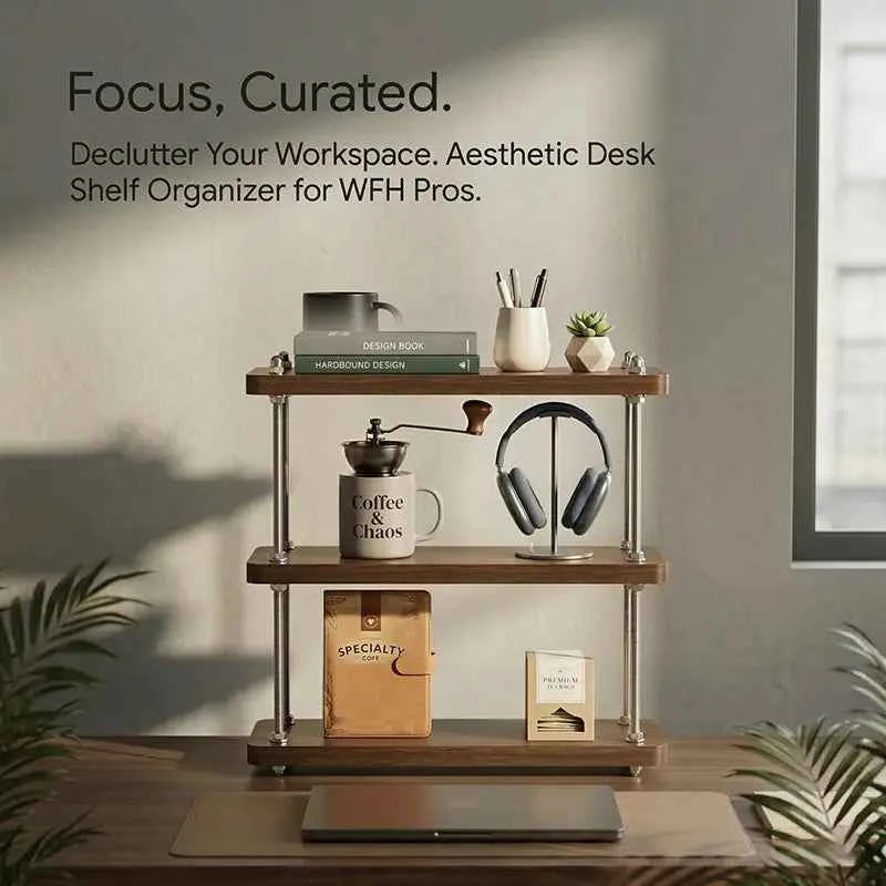 Cozy Corner Wood & Metal Cup Holder