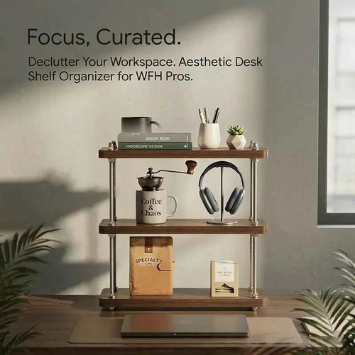 Cozy Corner Wood & Metal Cup Holder