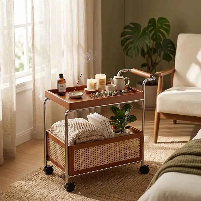 Wander Wood & Metal Utility Cart