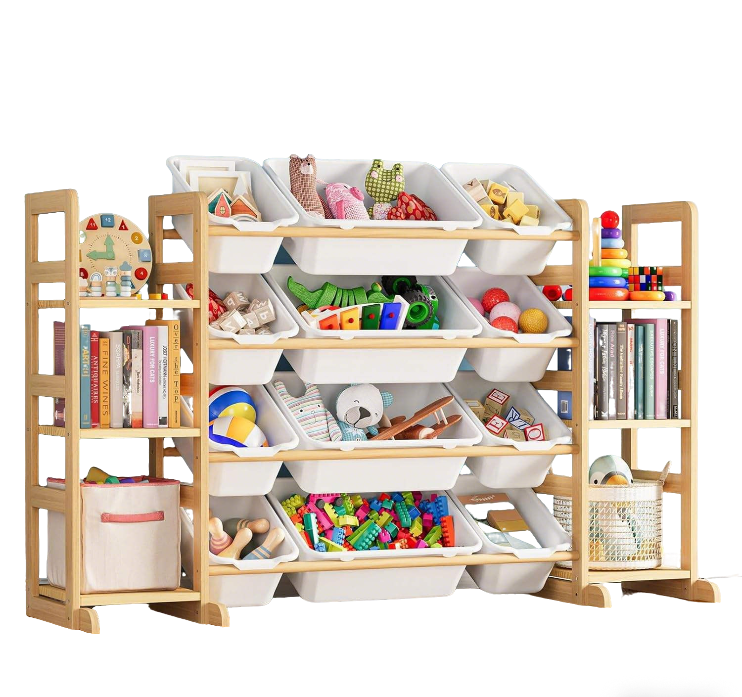 3-In-1 Kids Toy Storage Organizer