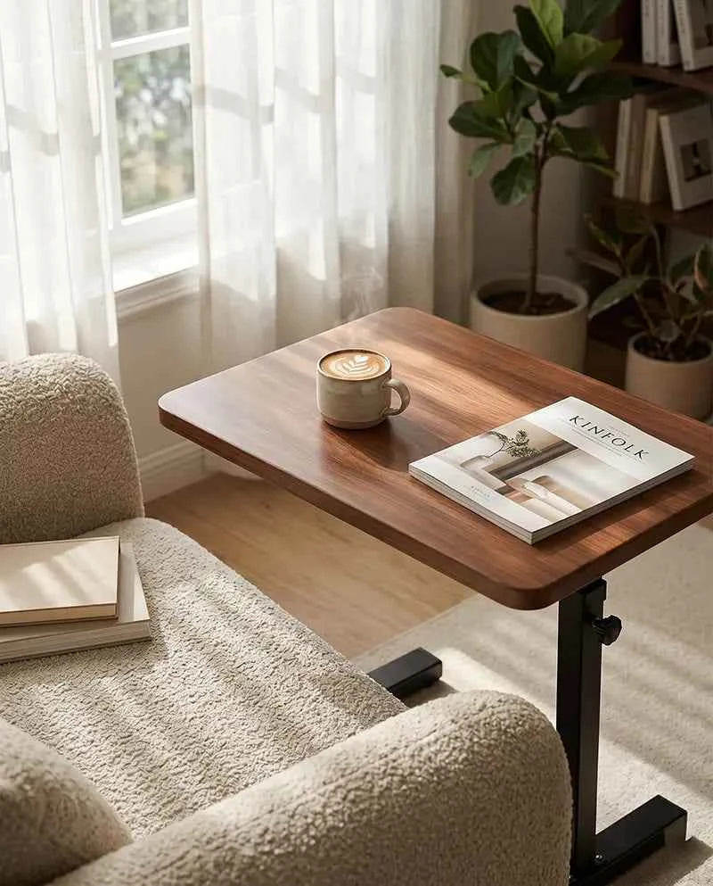 Zen Flow Rolling Bedside Desk
