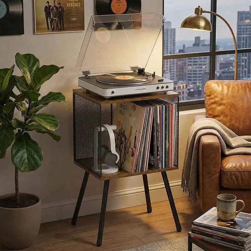 Soulful Retro Record Player Console