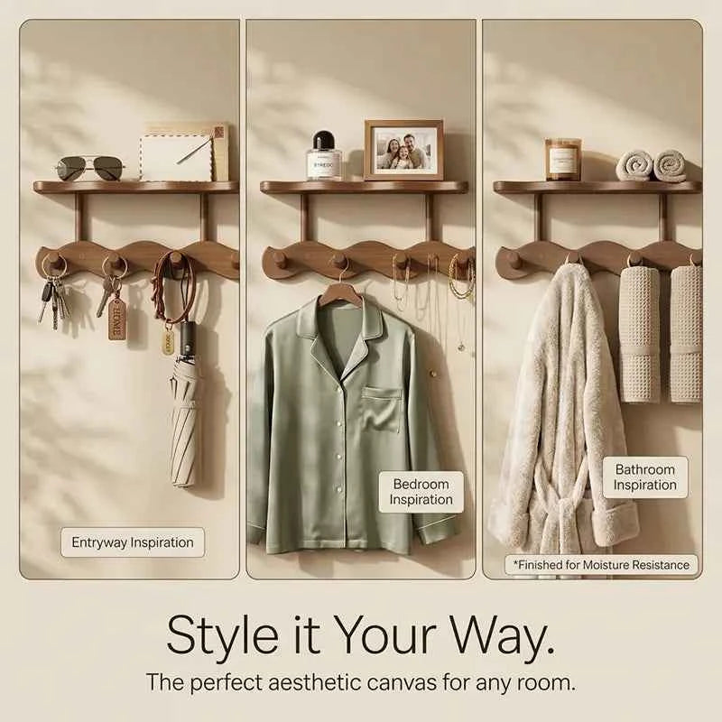 Welcome Home Mid-Century Entryway Organizer