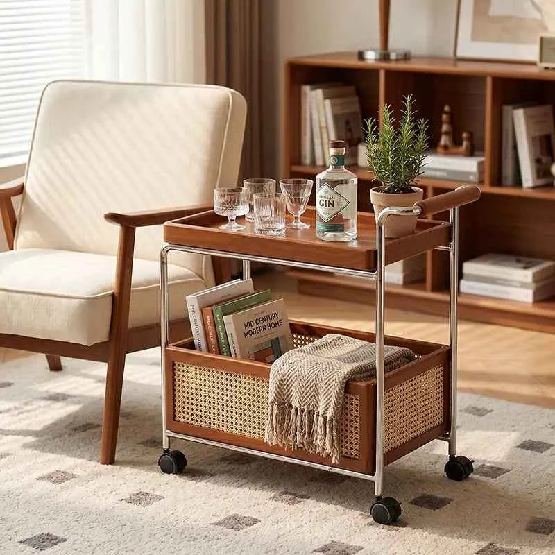 Wander Wood & Metal Utility Cart